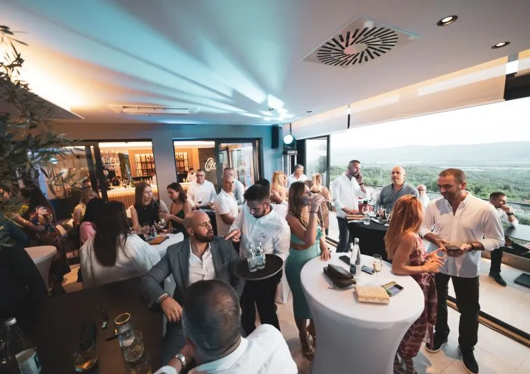 Cielo Restaurant royal blue resort residences montenegro Premium suite 6 18