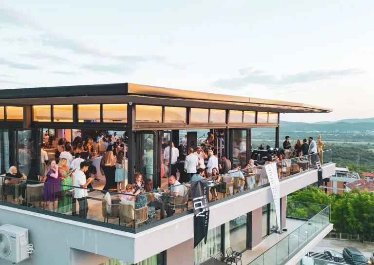 Cielo Restaurant royal blue resort residences montenegro Premium suite 6 7 1