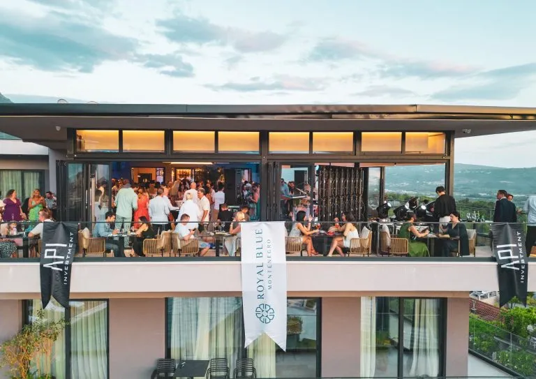 Cielo Restaurant royal blue resort residences montenegro Premium suite 6 8 1