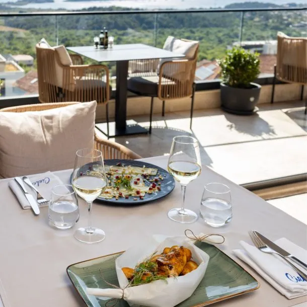 Cielo Restaurant Cielo Rooftop Kotor Restaurants Best View In Tivat the best restaurant in kotor 42